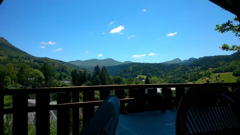 Extérieur des logements, La Bourboule, Camping les Coux